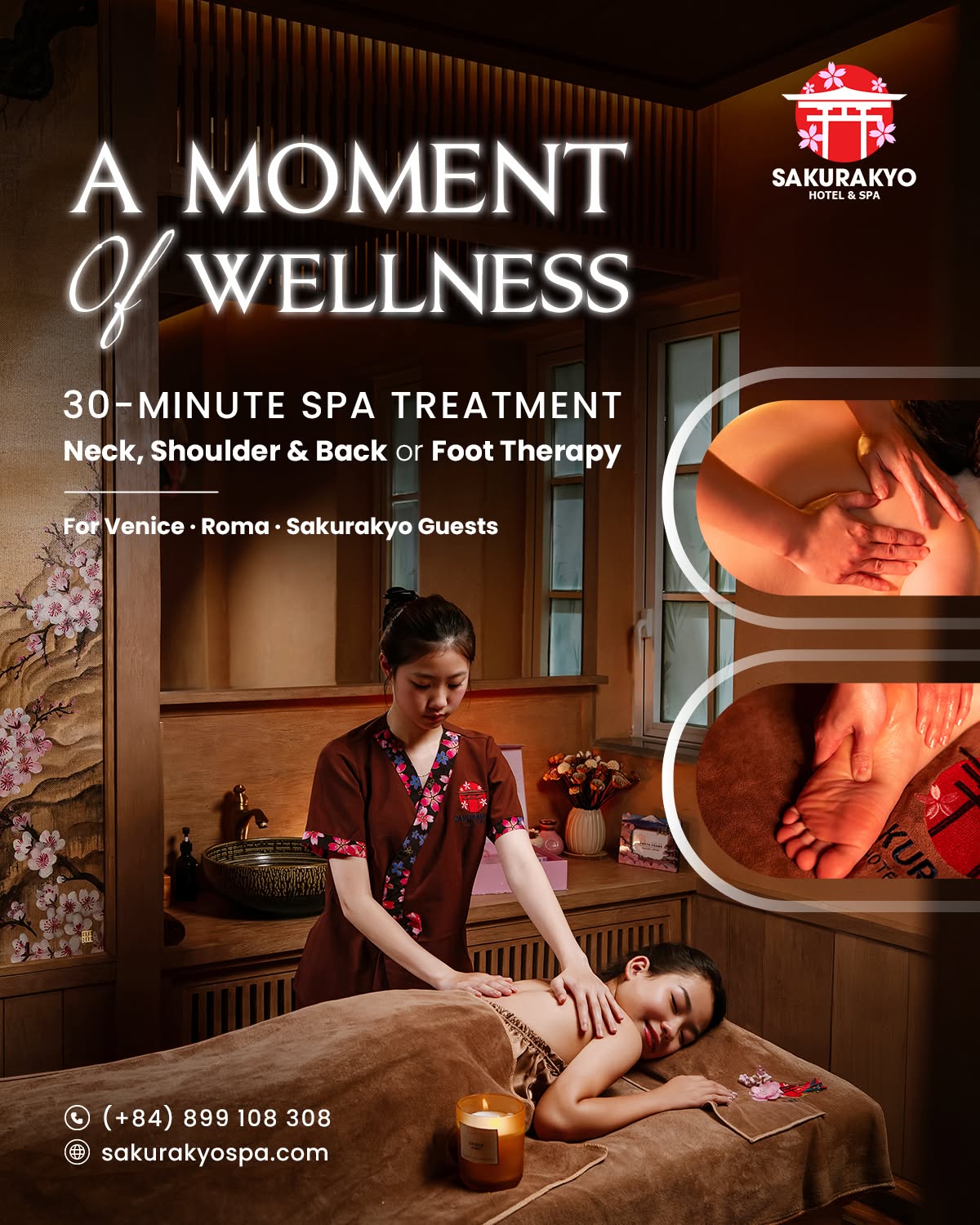 Gói Spa Inclusive: Tặng Ngay 30 Phút Trị Liệu Thăng Hoa Tuyệt Vời