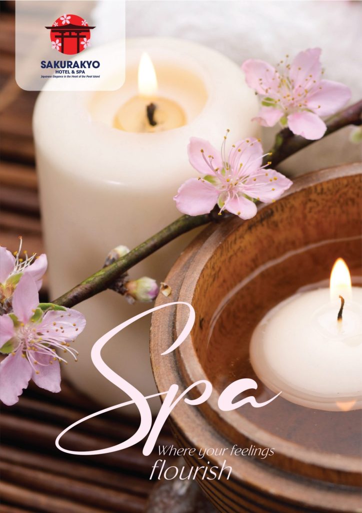 Menu Sakurakyo Spa Phú Quốc 2026, trang 1: trang bìa