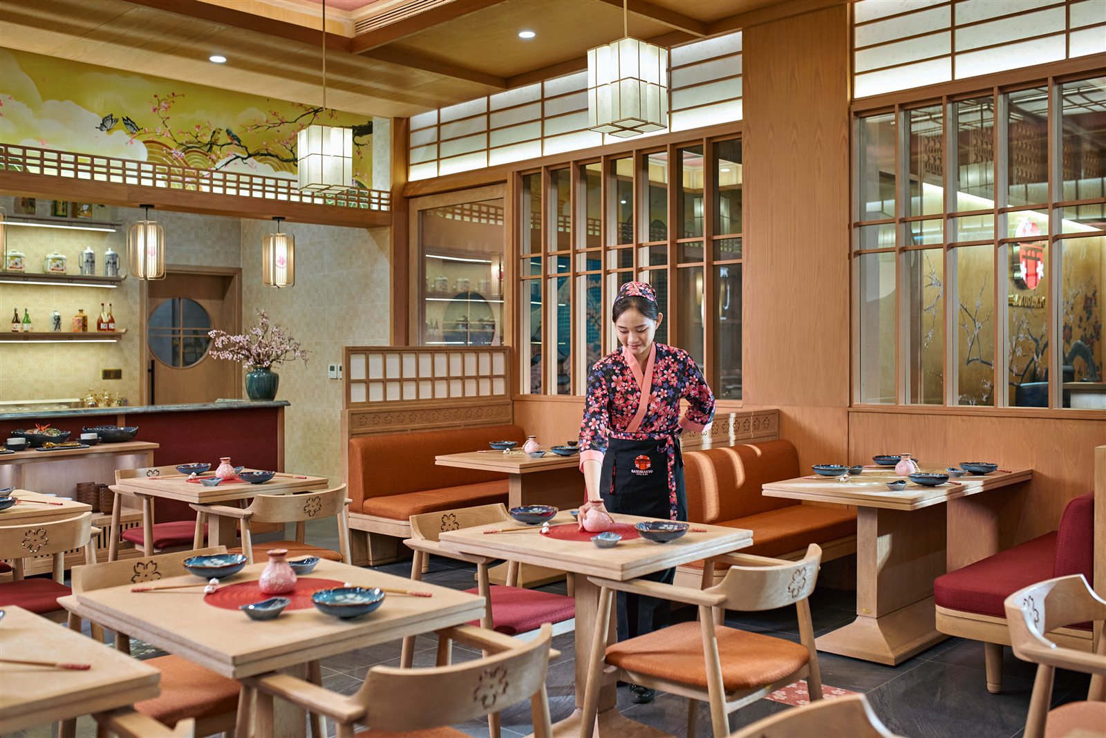 Phòng ăn Sakurakyo Restaurant, Sunset Town, Phú Quốc